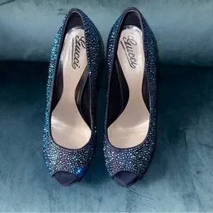 Gucci | Shoes | Authentic Gucci Swarovski Crystal Pumps  display picture 1